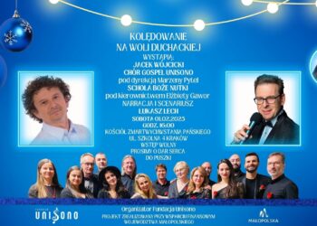 Koncert świąteczny „Kolędowanie na Woli Duchackiej” z Jackiem Wójcickim i chórem Unisono